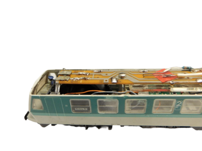 micromotor HF003G motor ombouwset voor HF003G Fleischmann Ae 3/6, BR 24, BR 38, BR 50, BR 55, BR 94, BR 120, BR 141, BR 211, BR 212, BR 221, BR 401, BR 402, BR 614, G8.1, ICE-T, MV9,  P8, S6, V100, V610, NS Sprinter, SNCB Reeks 98, SNCF 040, 050, 230, Fleischmann 232