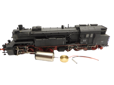 micromotor HRI001F motor ombouwset voor Rivarossi BR 96, Gt2 x 4/4