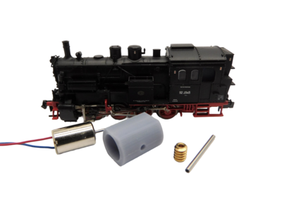 micromotor NM059G motor ombouwset voor Minitrix  BR 92.20 DB, K.Bay.Sts.B. R 4/4