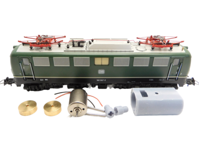 micromotor HR030C motor ombouwset voor Roco BR 110, BR 140, US FP7