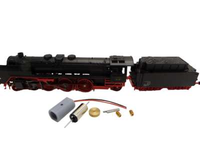 micromotor TTI001C  motor ombouwset voor Tillig BR 01, BR 01,5, BR 03, BR 23.10, BR 35.10, BR 50, BR 51