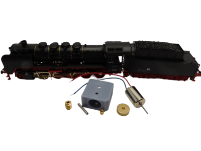 micromotor NF052C  motor ombouwset voor Fleischmann BR 50 DB/DR/ÖBB/NS, SNCF 150, u.a.