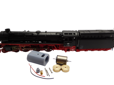 micromotor HR020C motor ombouwset voor Roco BR 01, BR 01.10, BR 011, BR 012 (DB, DRG)