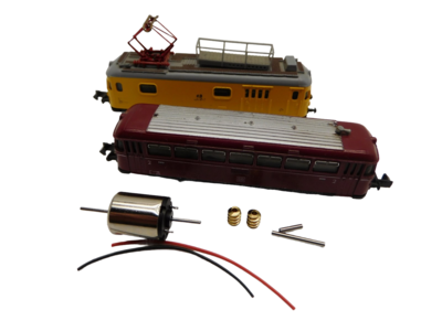 micromotor NA028G motor ombouwset voor Arnold Railbus VT 98, Schienenbus (Alt)  VT 98, BR 798, BR 998, BR 701, ÖBB BVT 5081, RENFE 301, Turmtriebwagen (Alt)