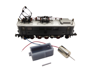 micromotor NM037  N motor ombouwset voor Minitrix E 36, EP 3/6
