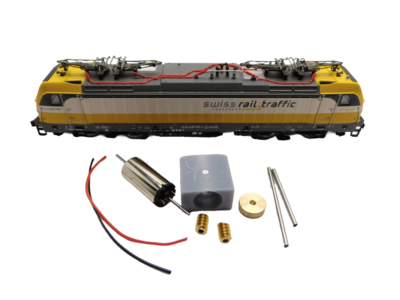 micromotor NF050C N motor ombouwset voor Fleischmann DB BR 147, DB BR 147.5, u.a.