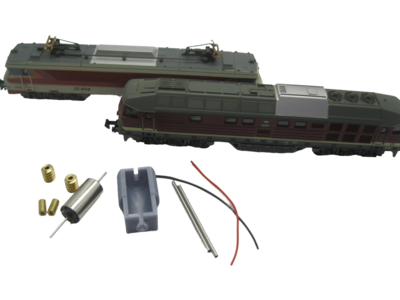 micromotor NM028C N motor ombouwset voor Minitrix DR BR 132, BR 232, BR 234, DB BR 232, en andere
