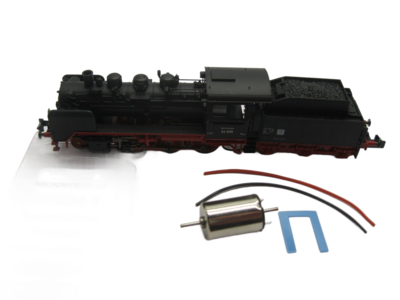 micromotor NF034S ombouwset voor Fleischmann DB BR 24, DR BR 37