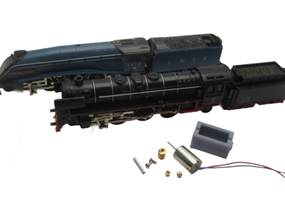 micromotor NM021G motor ombouwset voor Minitrix BR 01 Antrieb in Lok, UK Class 7P, Class 4A