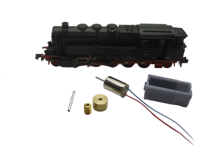 micromotor NA016C motor ombouwset voor Arnold / Hornby BR 95