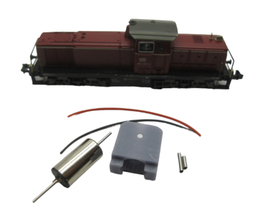micromotor NR007 motor ombouwset voor Roco DB V 90, BR 290, Renfe BB 307, SNCF BB 63000