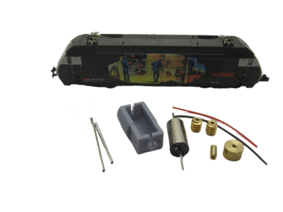micromotor NM013C N ombouwset voor Minitrix SBB Re 460 BLS Re 465 